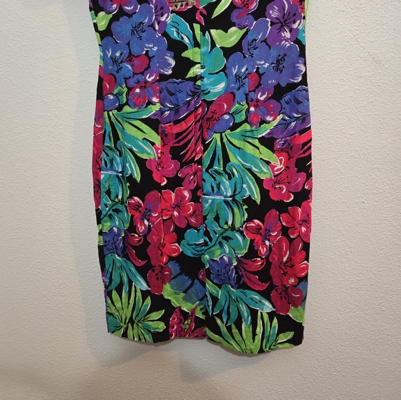 VINTAGE 90s My Michelle Floral Dress Small - Picture 9 of 13